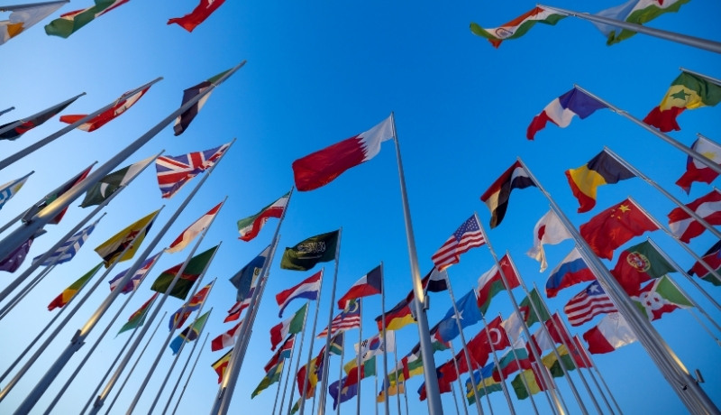 Internationale Länderflaggen